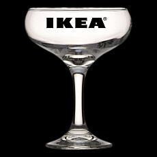 Crystal Champagne Glass 295ml