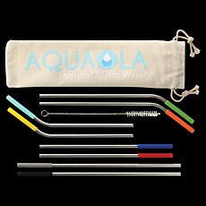 Reusable Stainless Straw 10 in 1 set
