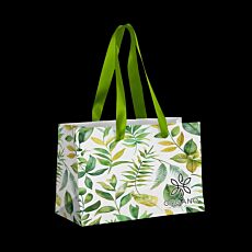 Small Ribbon Handle Paper Bag - Full Colour