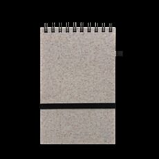 A6 Recycled Wheat Straw PP Notebook