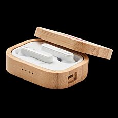 Rockside Bamboo Wireless Earbuds