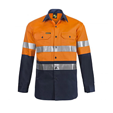 Cotton Drill Reflective Shirt