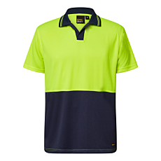 Hi Vis Short Sleeve Food Industry Micromesh Polo
