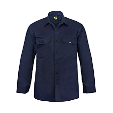 Long Sleeve Cotton Drill Shirt