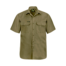Short Sleeve Cotton Drill Shirt