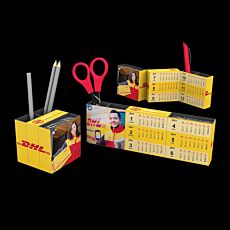 3 Panel Pen Holder 3D Calendar