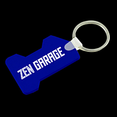 PVC Keyrings Number One