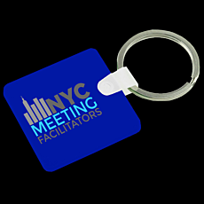 PVC Keyrings Square