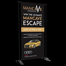 1.2m x 2.4m Adjustable Economy Media Wall