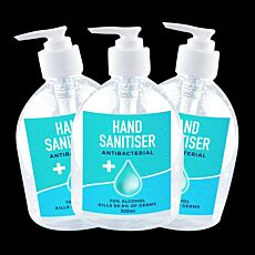 500ml Unbranded Pump Hand Sanitiser