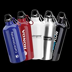 500ml Hiker Aluminium Gloss Drink Bottle