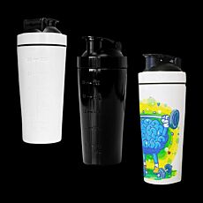 750ml Metal Protein Shaker Bottle