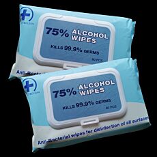 80 Pack Anti-Bacterial Wipes