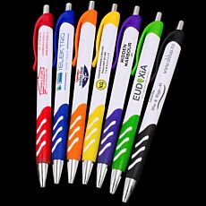 The Orbit Pen White Barrel