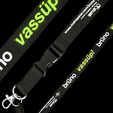 Glow In The Dark Printed Lanyards