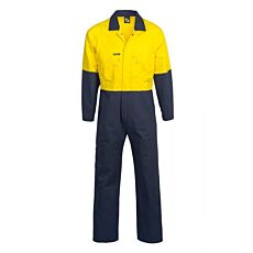 Two Tone Cotton Drill Coveralls