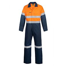 Two Tone Cotton Drill Coveralls