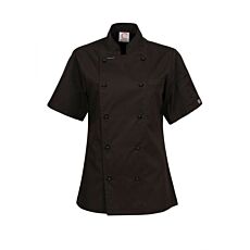 Womens  Executive Short Sleeve Chefs Jacket