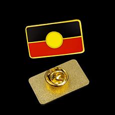 Aboriginal Flag Lapel Pins