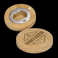 Bamboo Bottle Opener