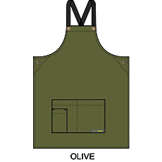 Full Bib Apron With Pockets