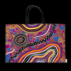 "Generations" Calico Tote without Gusset