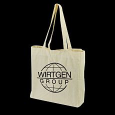 Calico Bag With Gusset