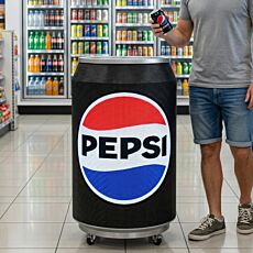 Can Fridge with LED Display