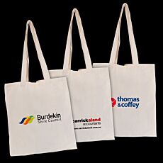 Supa Shopper Short Handle Calico Bag