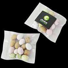 Candy Coated Chocolate Eggs in Bag