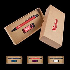 Charter Pen & 4GB USB Cardboard Gift Set