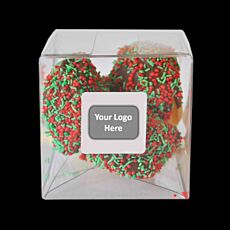 Chocolate Dipped Fortune Clear Cubes
