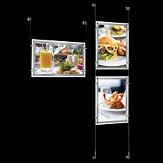 Double-Side Crystal LED Light Box