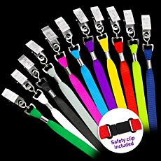 10mm Alligator Clip Stock Lanyards