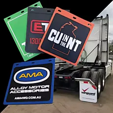 Custom Branded Mud Flaps