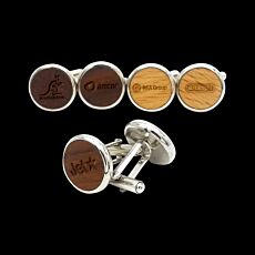 Custom Wooden Cufflinks