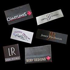 Custom Satin Woven Labels