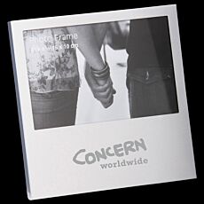 Florence Offset Silver Photo Frame