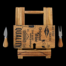 Glenrothes Foldable Cheese & Wine Board