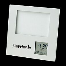 Photo Frame w/ Clock/Date/Temperature