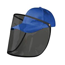 Protective Face Guard Visor w/ Cap