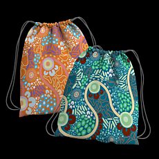 Drawstring Bag / Backpack "Moving Forward"