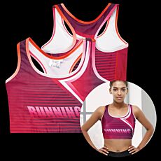 Dye Sublimated Crop Tops