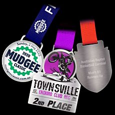 Stainless Steel Printed Medals