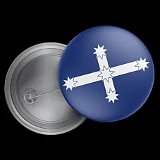 Eureka Flag Button Badges