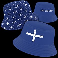 Reversible Eureka Flag Bucket Hats