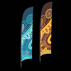 Feather Flag "Healing Journey"