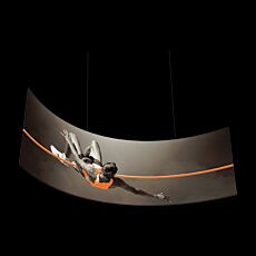 Curved Stretch Hanging Pendant Banner
