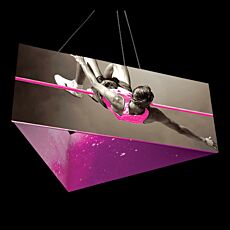 Triangle Stretch Hanging Pendant Banner