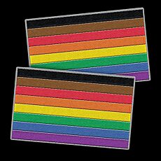 Pride Flag Woven Patches